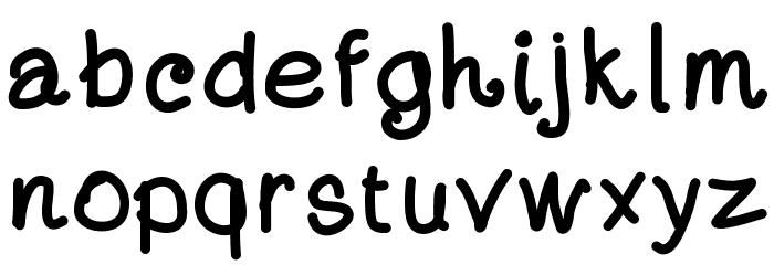 DayansFont Font LOWERCASE