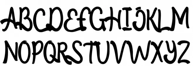Daybook Demo Schriftart Groß