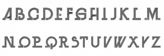 Daydream Hollow Regular Font OTHER CHARS