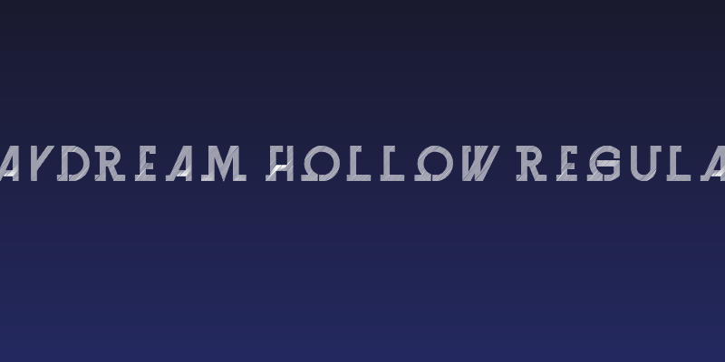 Daydream Hollow Regular Social Header