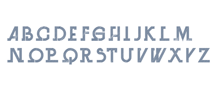 Daydream Hollow Regular Lowercase