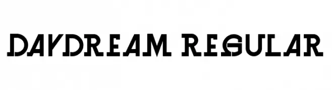 Daydream Regular  font caratteri gratis