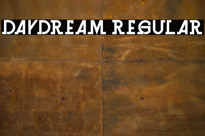 Daydream Regular Example 1