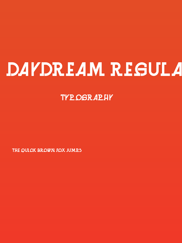 Daydream Regular Poster