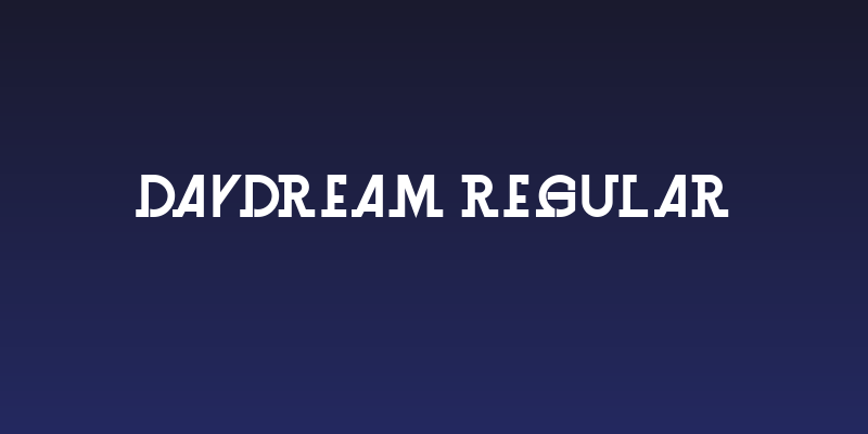 Daydream Regular Social Header