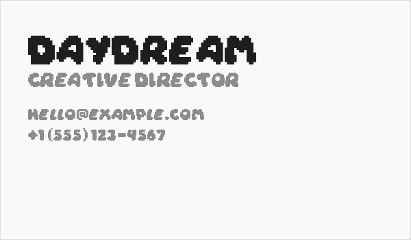 Daydream Business Card