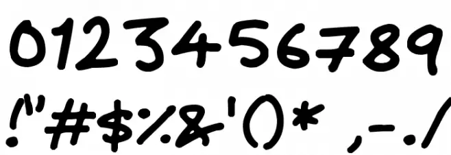 Daydreamer Font OTHER CHARS