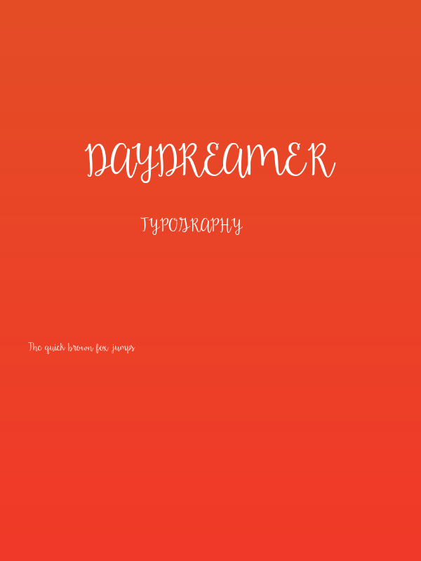 Daydreamer Poster