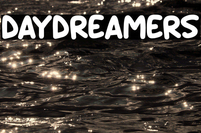 Daydreamers Font examples