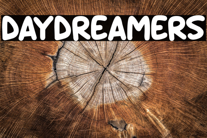 Daydreamers Font examples