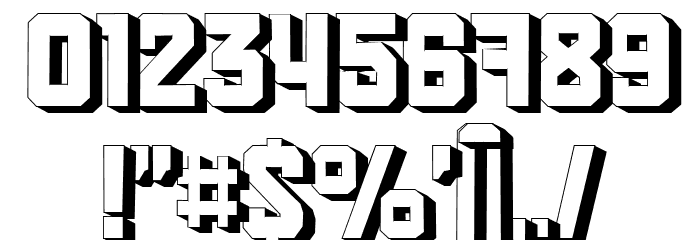 Dayger Regular Font OTHER CHARS
