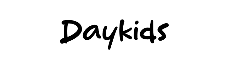 Daykids  font caratteri gratis