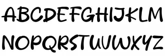 Daykids Font Litere mari