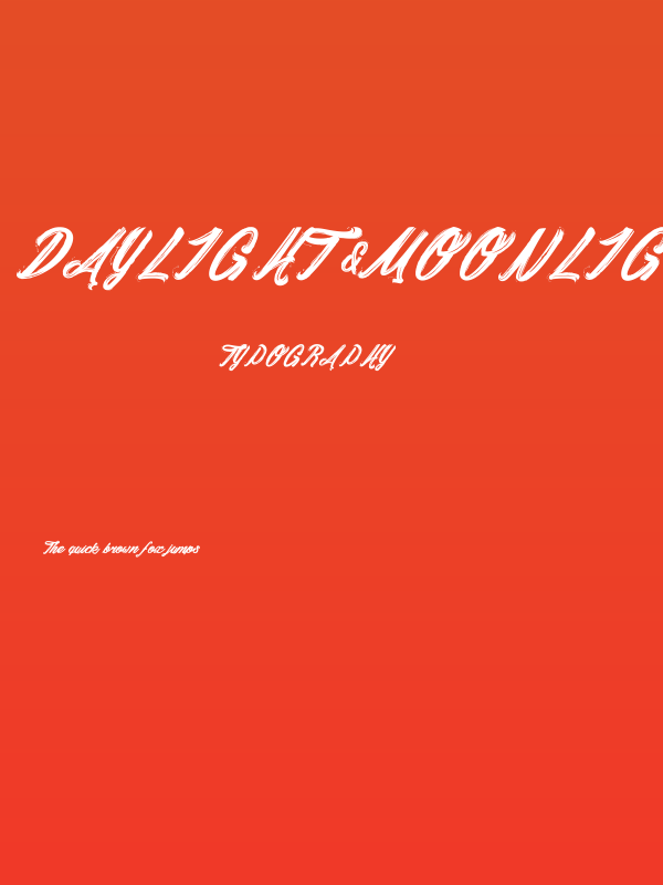 Daylight&Moonlight 2_PersonalUseOnly Poster