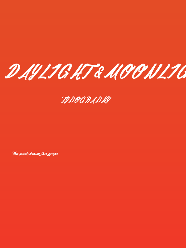 Daylight&Moonlight light 2_PersonalUseOnly Poster