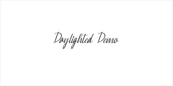 Daylighted Demo Logo