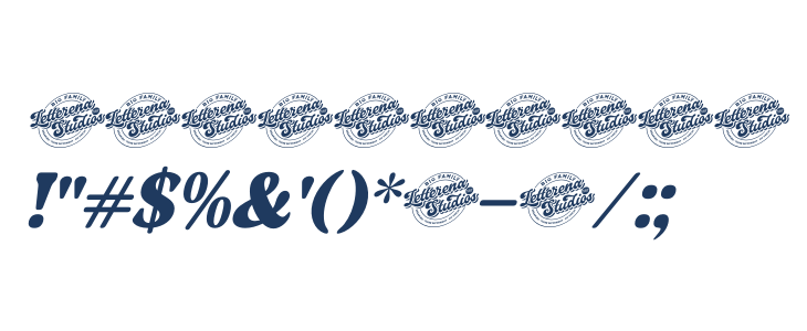 Daylist Beach DEMO VERSION Italic Other Characters