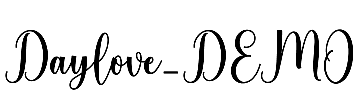 Daylove_DEMO  font caratteri gratis