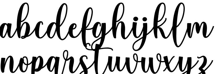 Daylove_DEMO Font LOWERCASE