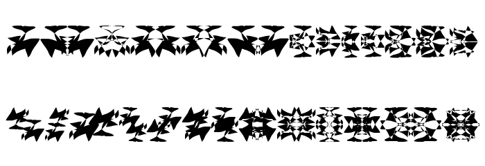 Daymares Font LOWERCASE