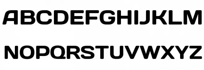 Days Regular Schriftart Groß