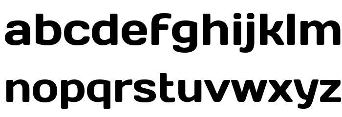 Days Regular Font LOWERCASE