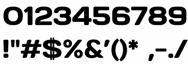 DaysOne-Regular Font OTHER CHARS