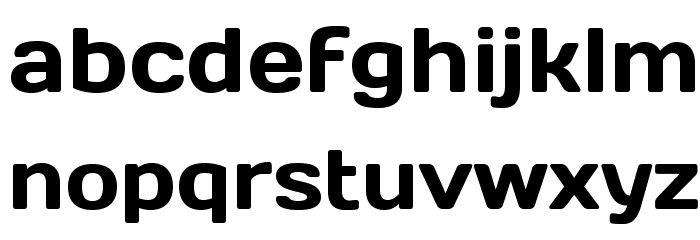 DaysOne-Regular Font LOWERCASE