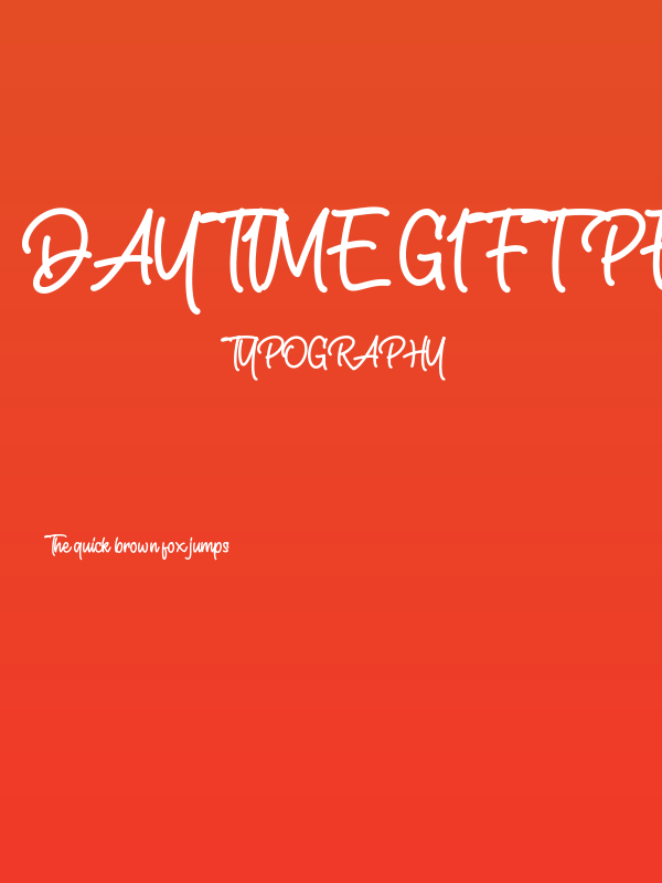 Daytime Gift Personal Use Only Poster