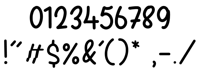 Daytime Font OTHER CHARS