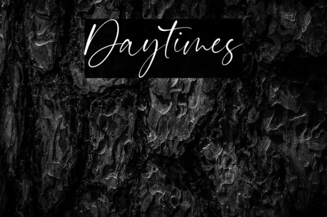 Daytimes خط examples