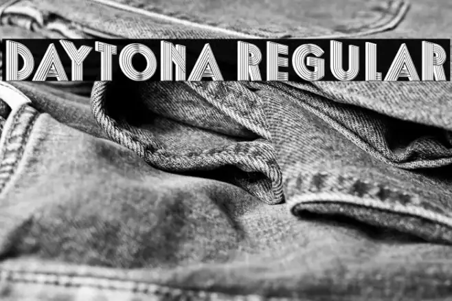 Daytona Regular Example 1