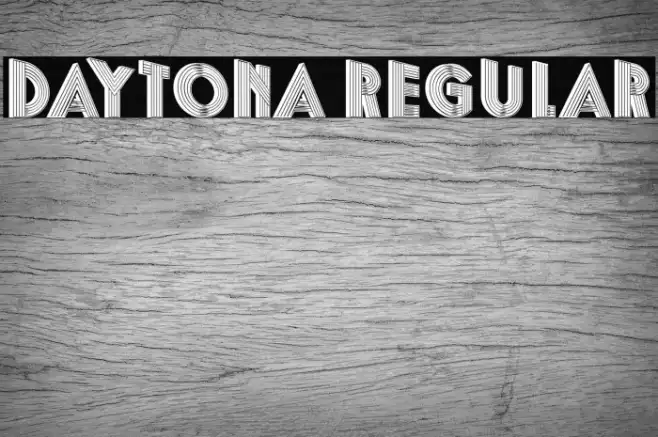 Daytona Regular Example 2