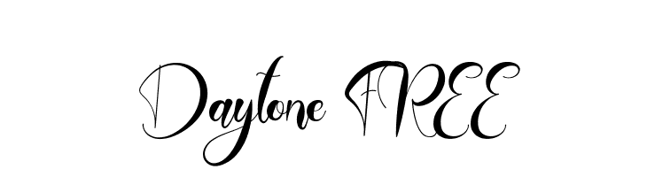 Daytone FREE  免费字体下载