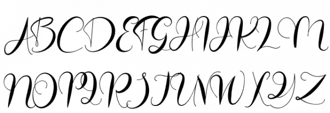 DaytoneFREE Font UPPERCASE