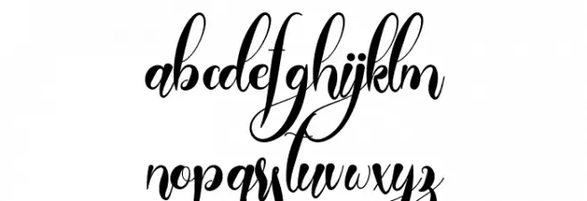 DaytoneFREE 字体 小写