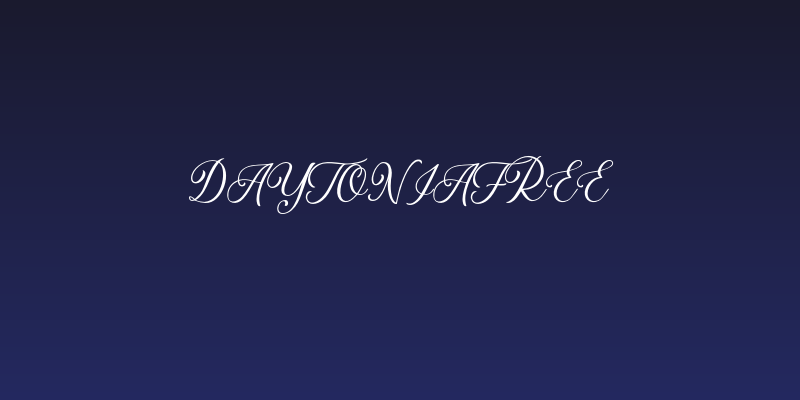 DaytoniaFree Social Header