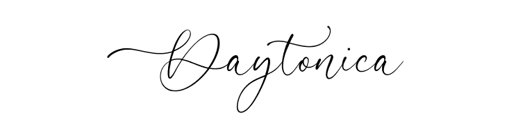 Daytonica Font