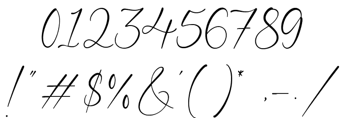 Daytonica Font OTHER CHARS