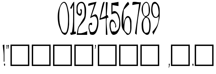 Daytripper Plain Font OTHER CHARS