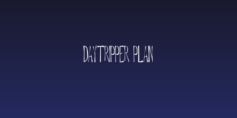 Daytripper Plain Social Header
