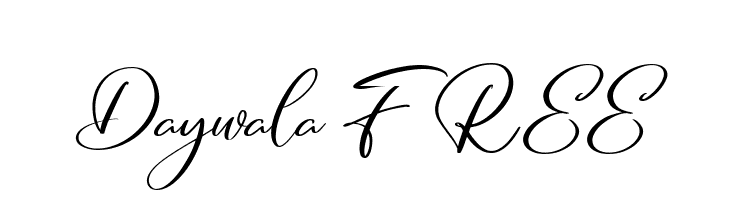Daywala FREE  font caratteri gratis