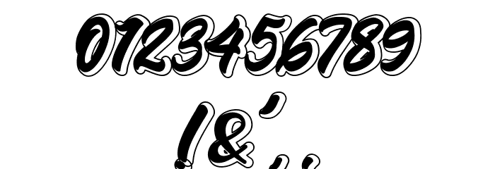 Daywalker Font OTHER CHARS