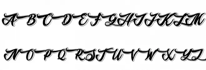 Daywalker Schriftart Groß
