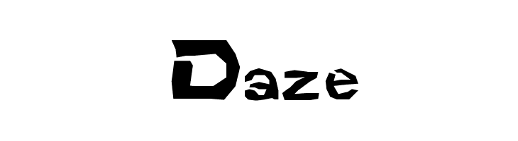 Daze Fonte