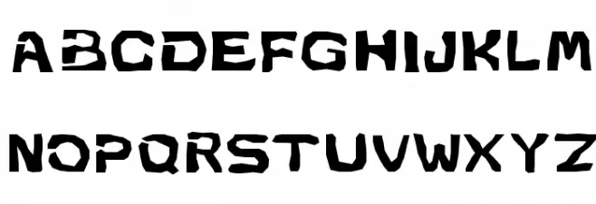 Daze Schriftart Groß