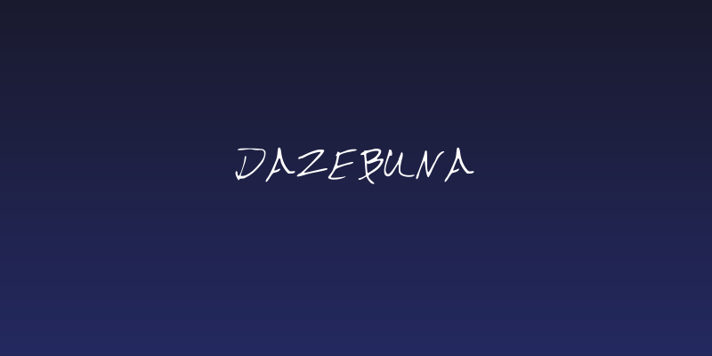 DazeBuna Social Header