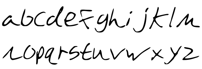 DazeBuna Font LOWERCASE