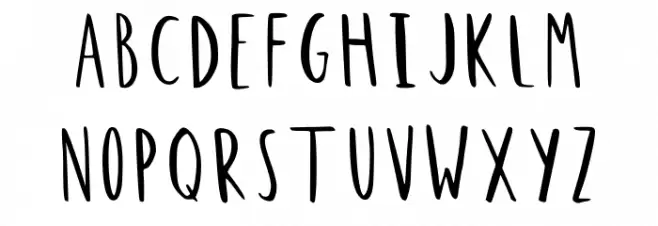 Dazey Regular Schriftart Groß