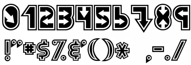 Dazey Font OTHER CHARS